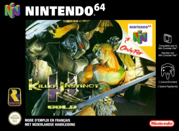 Killer Instinct Gold (USA) (Rev 2) box cover front